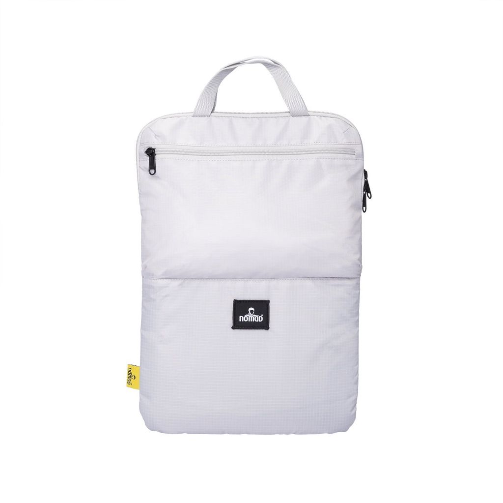 NOMAD Laptoptasche Premium 15,6 Zoll | Grau | Laptoptasche | Laptoptasche mit extra Staufach