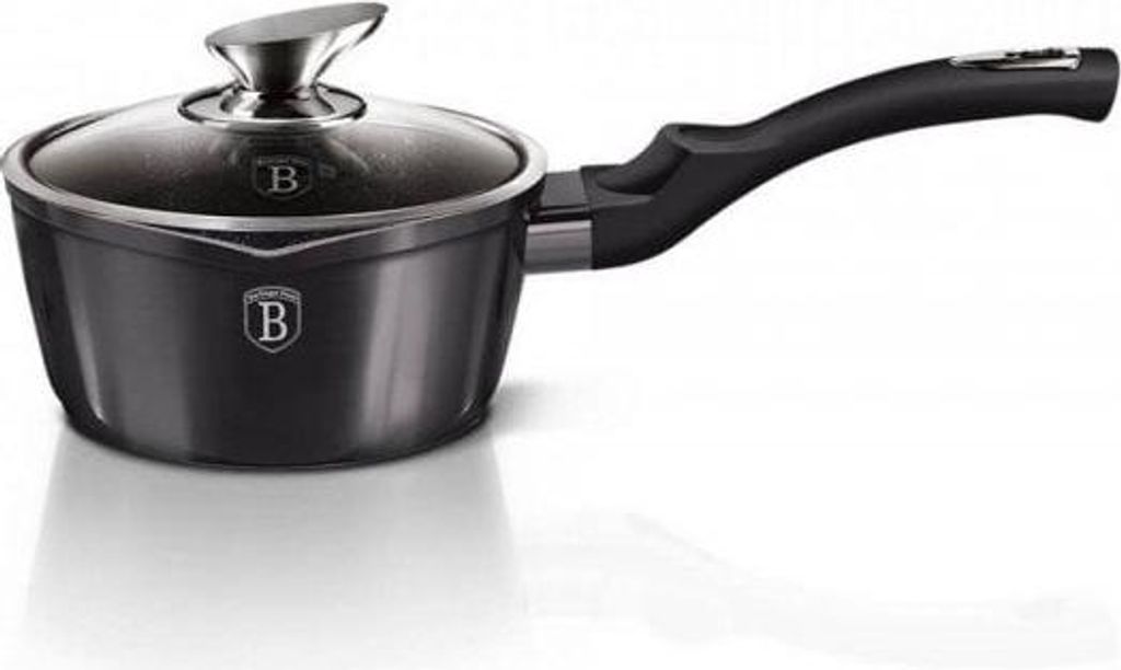 Mramorovaný hrnec na omáčku s poklicí 16 cm Carbon Pro Obrázek produktu 