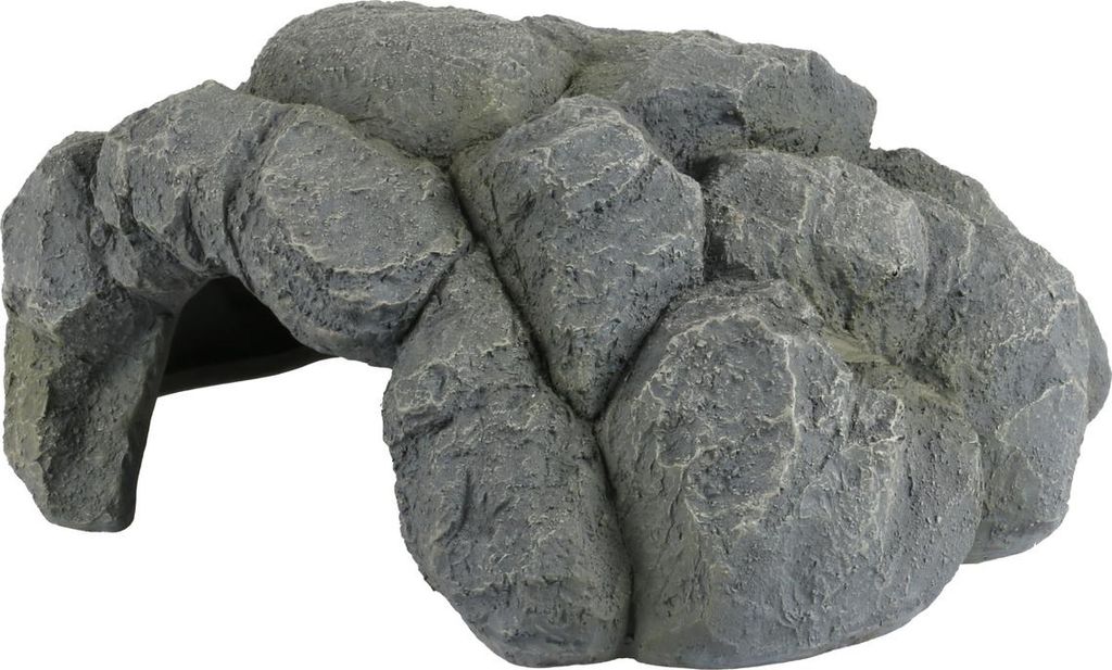 Terra Della Reptiliengrotte anthrazit, Größe: M