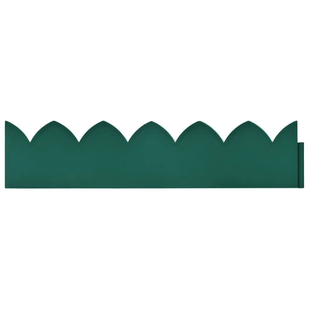 Bordures de Pelouse en PP Vert Résistant 65x15 cm - Pack de 10 Unités - 5