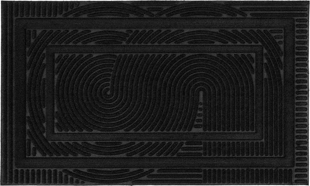 Astra Fußmatte Outdoor GRAPHIC PROMO Schwarz 40 x 60 cm