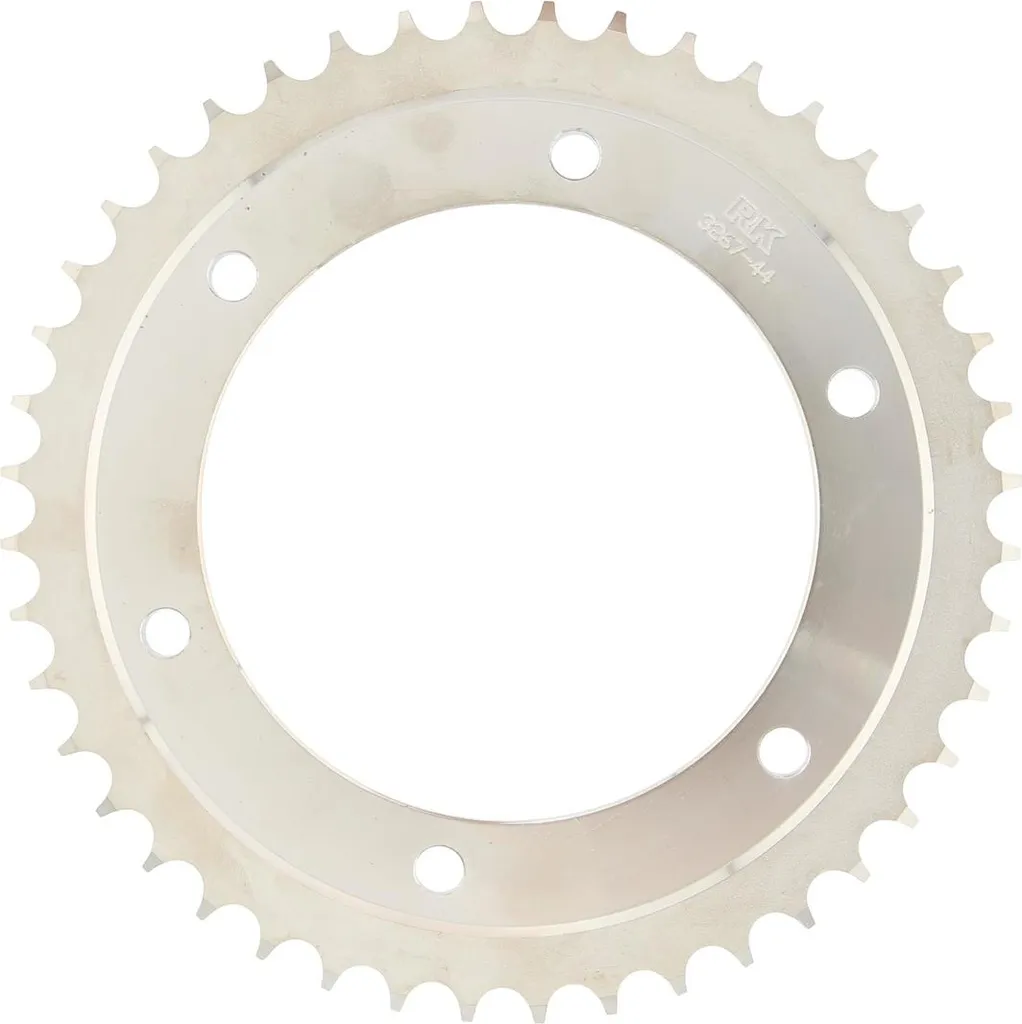 Couronne de transmission moto RK acier 44 dents pour pas de chaîne 428