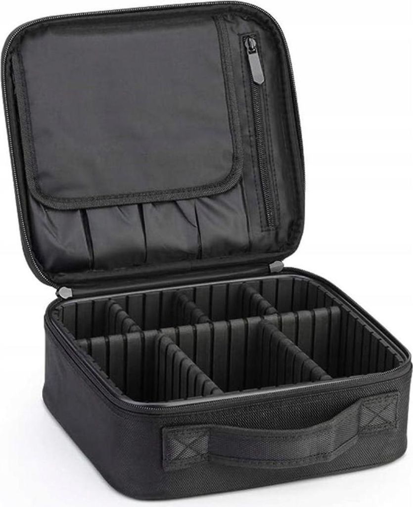 Soulima 21957, make-up tas, organizer voor cosmetica, zwart Productafbeelding 