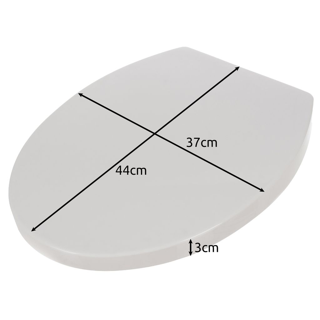 Ruhhy 24547 Toilettensitz mit langsam schließender Funktion Produktbild 2