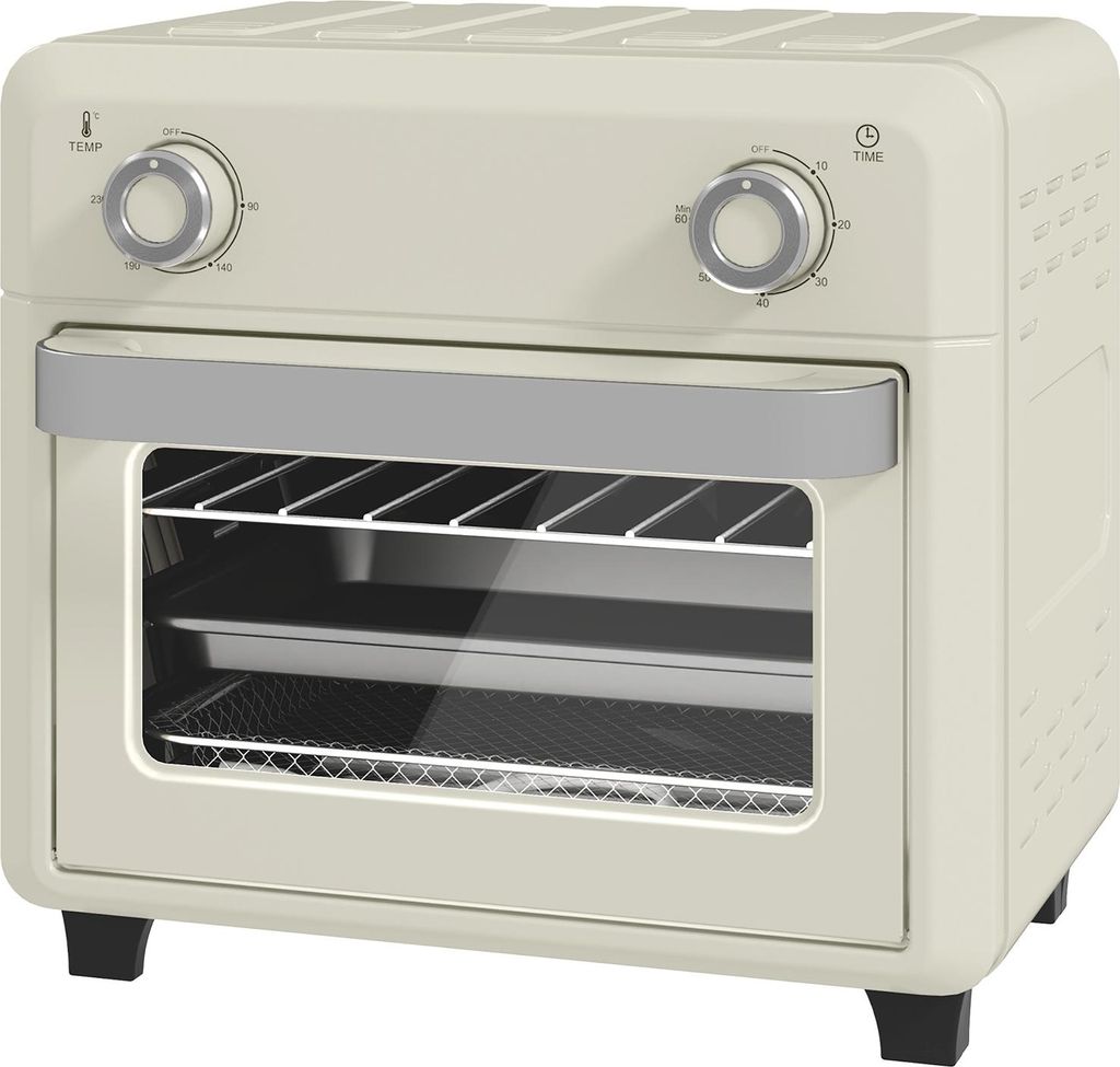 Minibackofen mit Umluft 10L 2 in 1 Mini Ofen mit Ofenrost, Produktbild 
