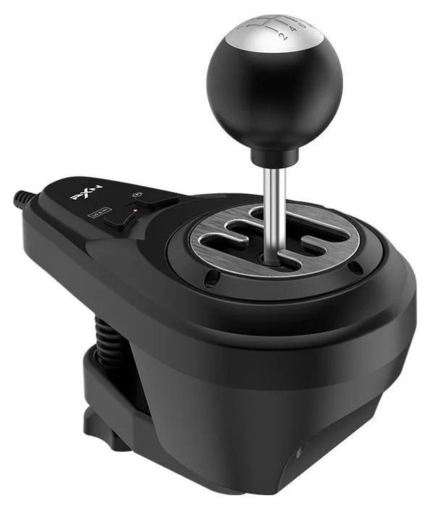 Gaming Schalthebel A7 - USB manueller 6+1 H-Schalthebel - Shifter für PC Lenkrad - Sim Racing Zubehör - Schwarz