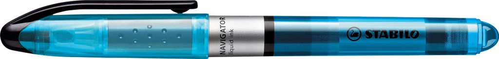 Textmarker - STABILO NAVIGATOR - Einzelstift - blau