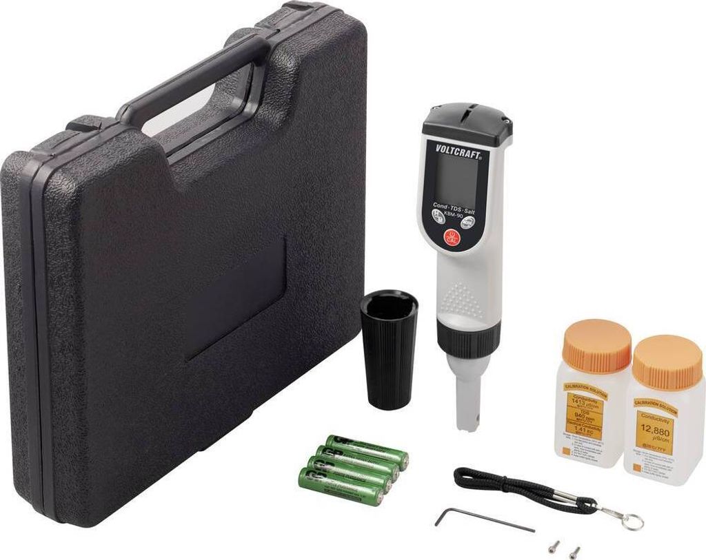 VOLTCRAFT KBM-90 Kombi-Messgerät Leitfähigkeit, Gelöste Produktbild 