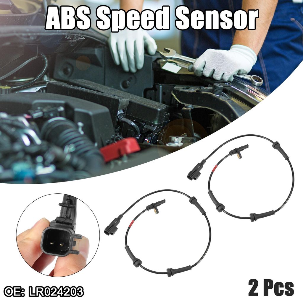 ABS Raddrehzahlsensor passend für Land Rover Nr. LR024203 - 2 Stück