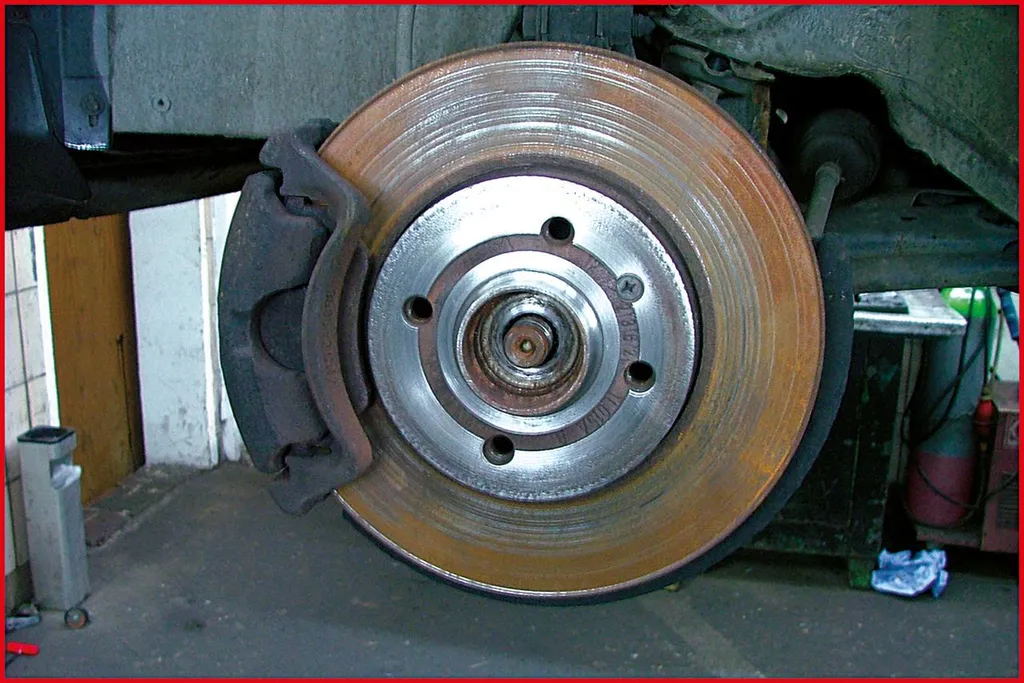 Ponceuse de moyeu KS TOOLS avec disque abrasif haute performance 1/2" - 6
