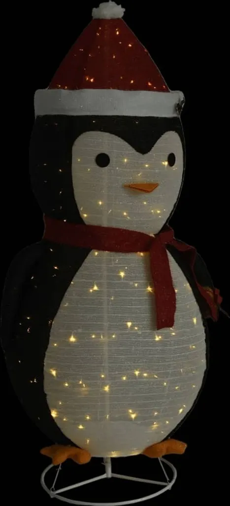 Pingouin Noël LED 180 cm Haute Qualité pour Décoration Durable