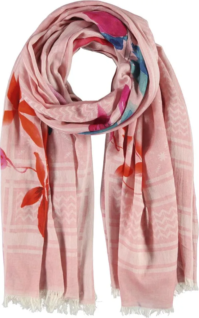 Sciarpa Donna Rosa Pastello Passigatti - Foulard Leggero Glamour