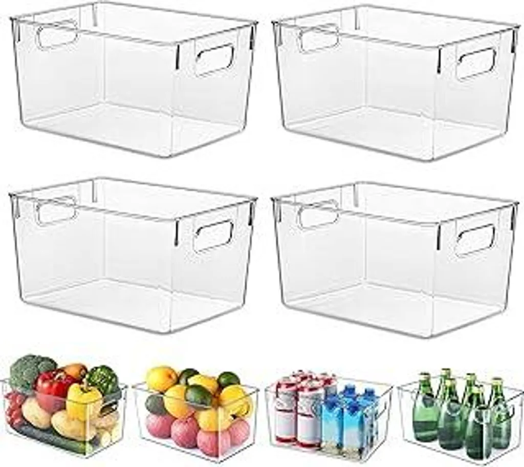Organizer Professionale Frigorifero 4pz - Contenitori PET Alimentare L