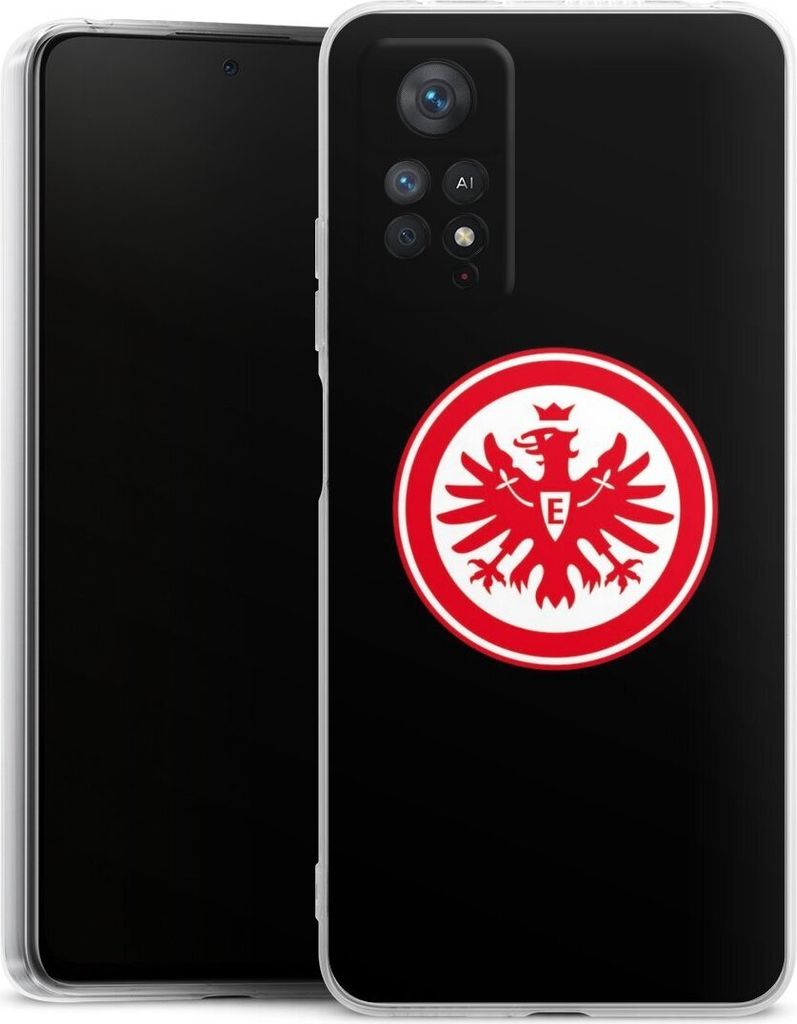 DeinDesign Handyhülle für Xiaomi Redmi Note 11 Pro 5G Silikon Hülle Case Smartphone Schutzhülle Adler Eintracht Frankfurt SGE