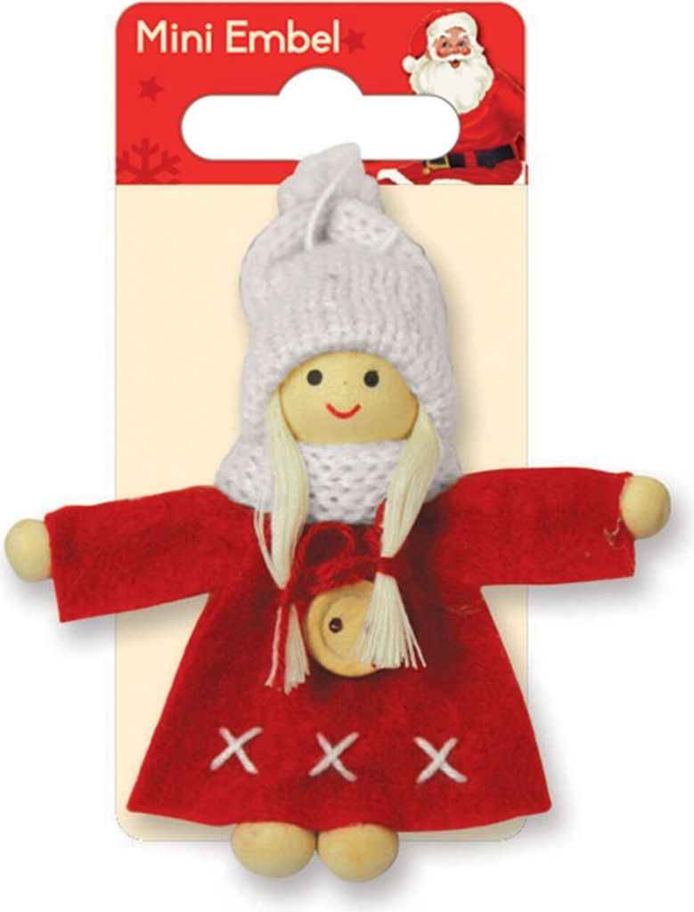 Figurinen Weihnachtsdekoration - Rot