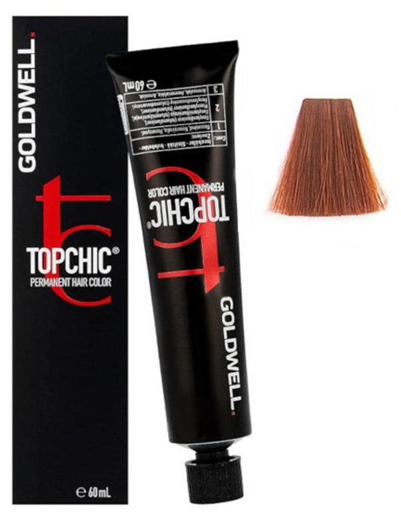 7KG Cuivre doré moyen Goldwell Topchic Warm reds tb 60ml Image du produit 