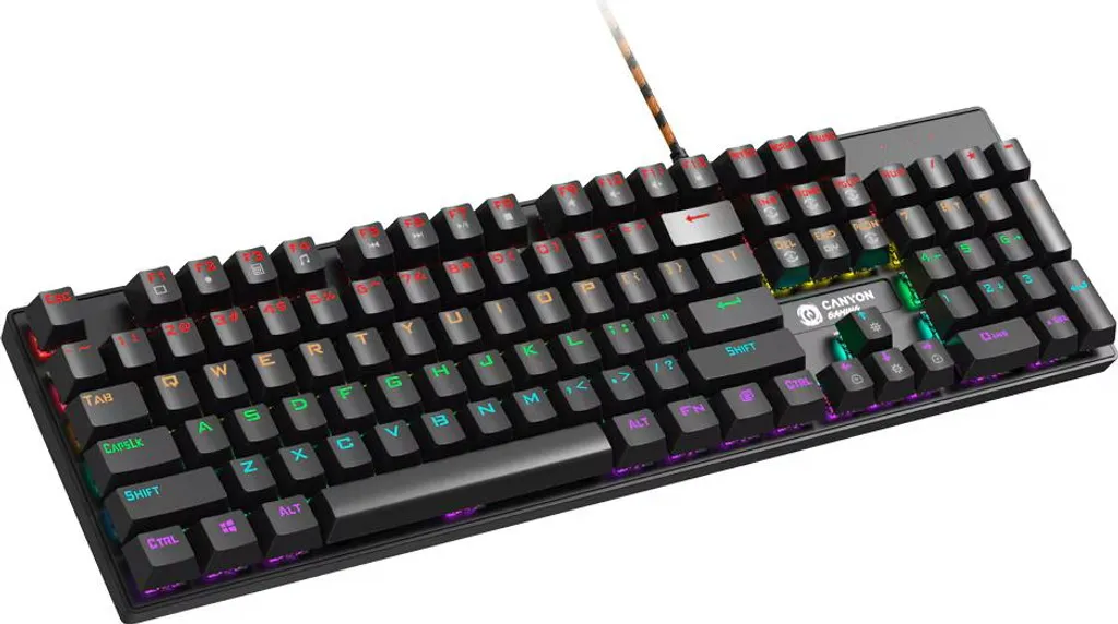 Clavier Gaming Canyon Deimos GK-4 Idéal pour les Longues Sessions PC