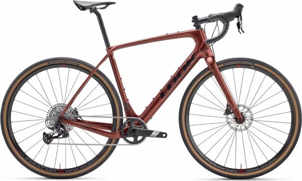 LOOK 765 Gravel Apex XPLR 1x12 Red Dust / Fulcrum Rapid Red 900 - XL