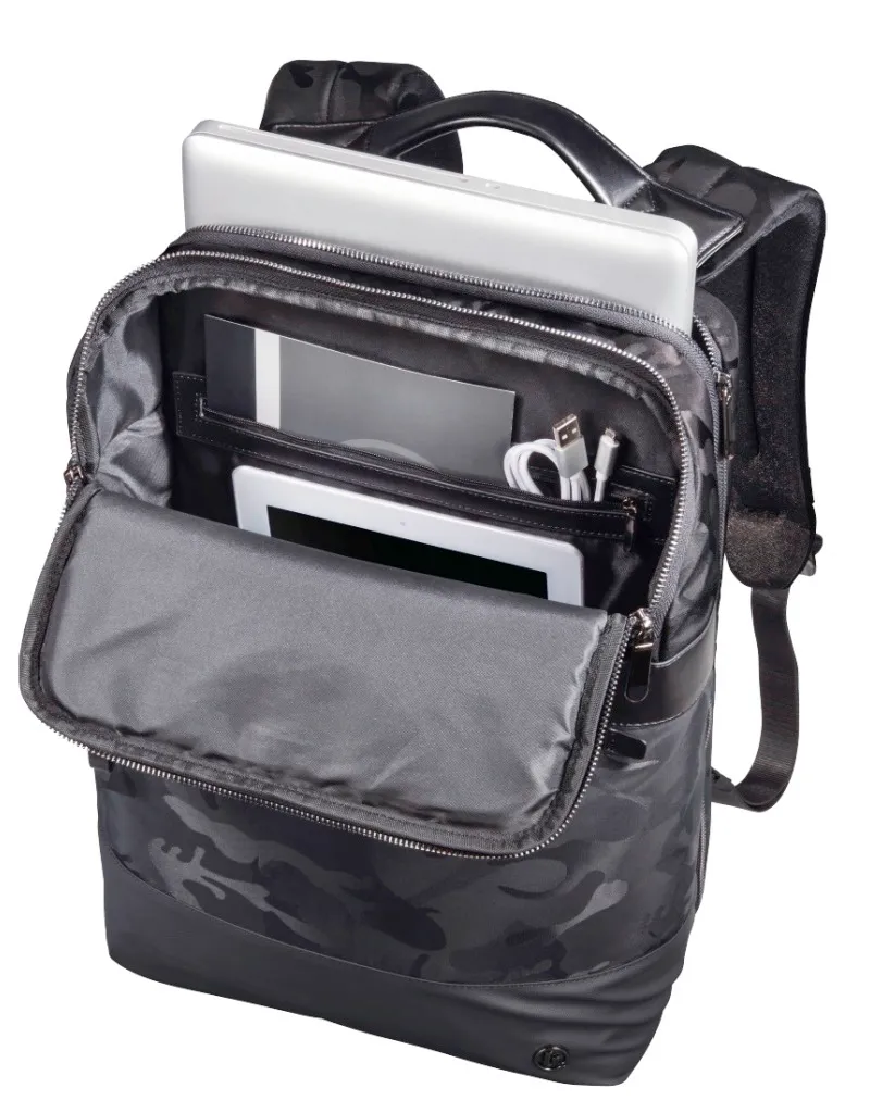 Sac à dos informatique Camo Select bis 15,6 - Style Urbain et Noir
