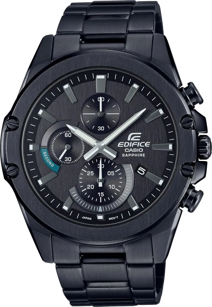 Montre Homme Fine en Acier Noir Casio Edifice EFR-S567DC-1AVUEF Saphir
