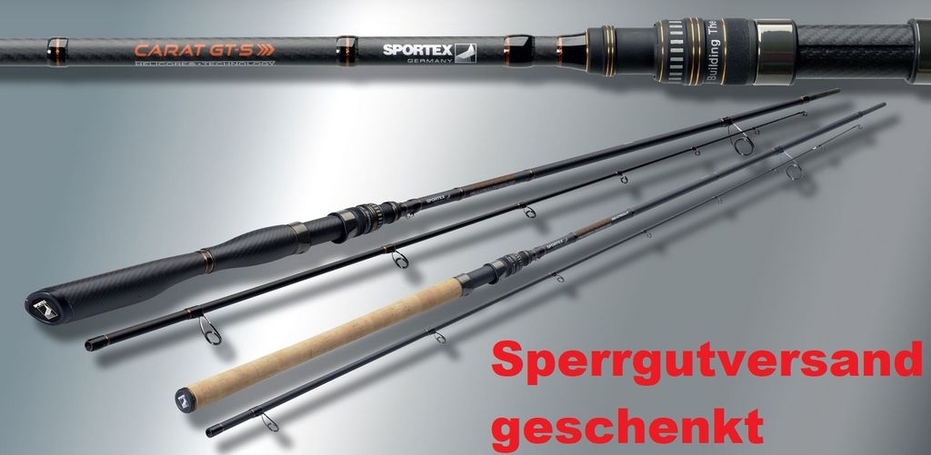 Sportex Carat GT-S SPIN CC2402 2,40m 16-52g 2 Teile Rute