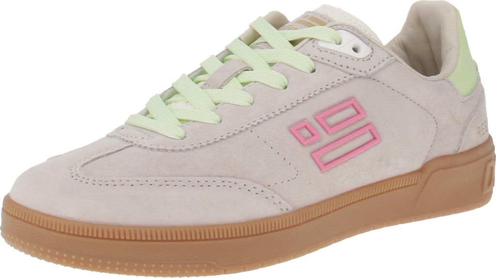 D.Franklin DFSH387005 Rebell Basic Flag - Damen Sneaker - Off-White, Größe:41 EU