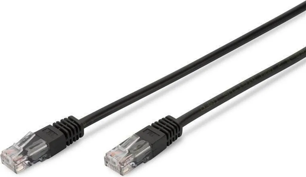 Offerta Cavo Ethernet Digitus Cat 5e 0.5m Nero DK-1511-005/BLACK