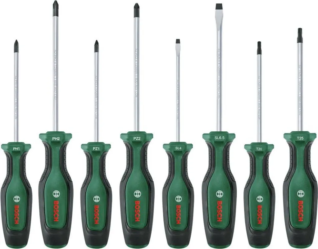 Set Bosch 8 Pezzi 1600A02BX8: Recensione e Analisi Acciaio S2