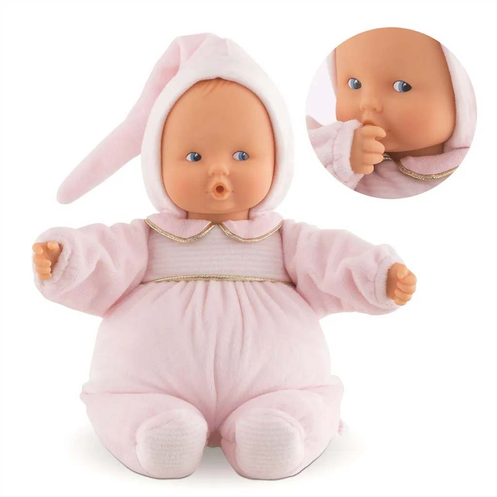 Doudou apaisant Babipouce Rêve de fleurs Corolle contre les pleurs