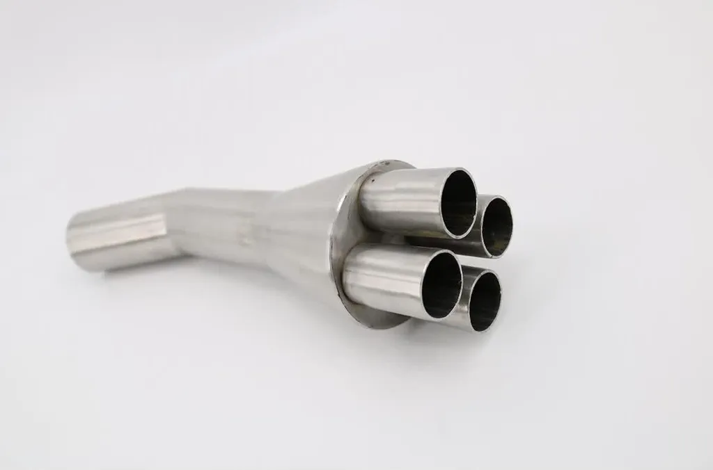 Collecteur Échappement 4en1 Inox pour BMW K 100 Montage Cafe Racer GPR