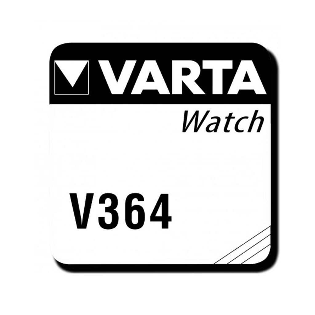 4 x Varta  V364 SR621SW SR621 SR60 AG1 Silber0xid Knopfzelle Uhrenbatterie 