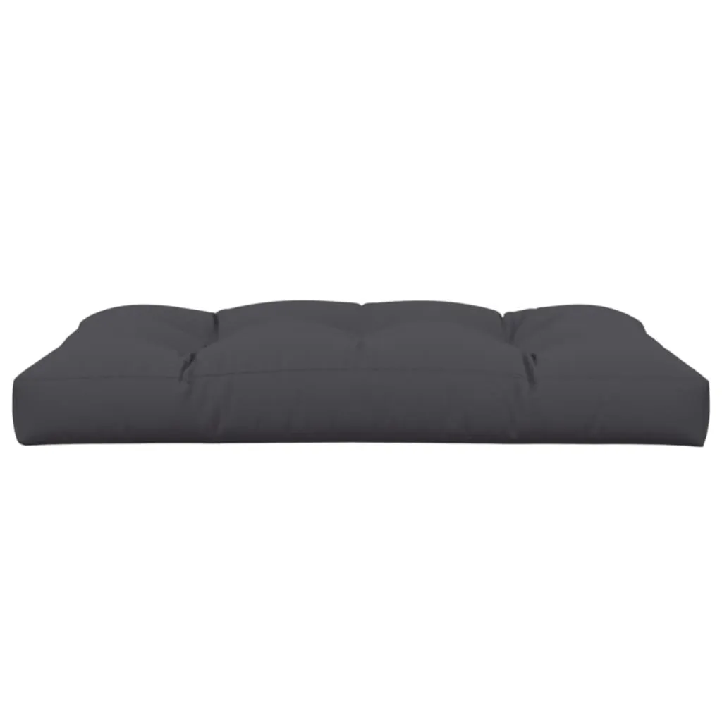 Offerta Cuscino Pallet 120x80x12 cm Tessuto Antracite - vidaXL - 5