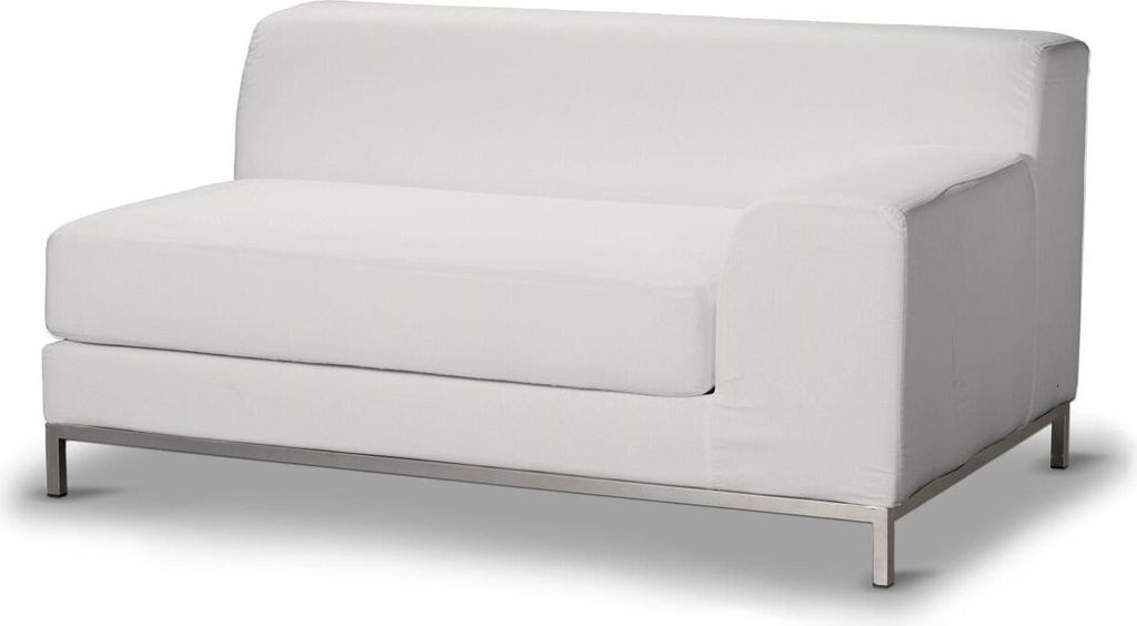 Dekoria Kramfors 2-Sitzer Sofabezug, Lehne rechts, hellbeige, Bezug für Kramfors 2-Sitzer, Lehne rechts