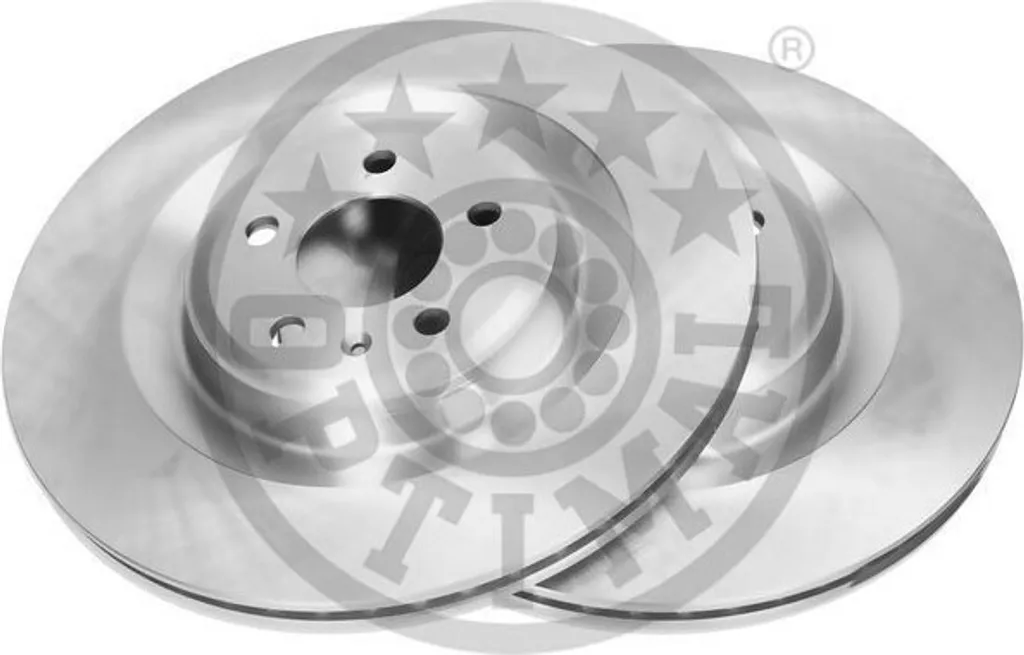 2x Disques de frein arrière OPTIMAL BS-9182C pour Audi A6 Avant 4G5/4GD