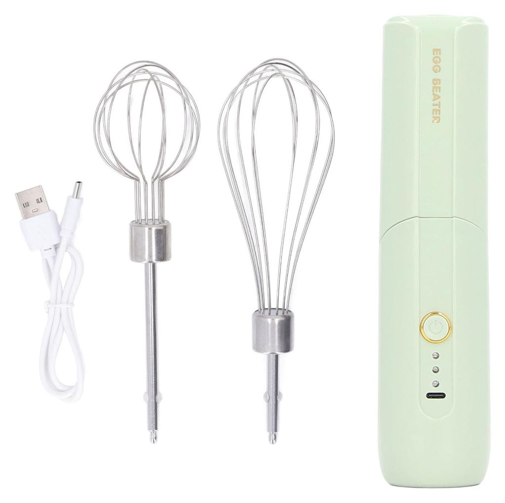 Elektrischer Handmixer, faltbar, 3 Gänge, kabelloser, Produktbild 