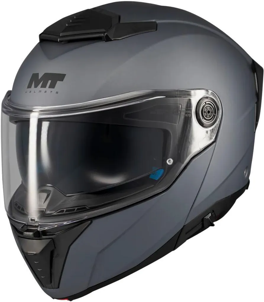 Casque Modulable de Route MT ATOM 2 SV PURE pour Moto et Scooter Gris