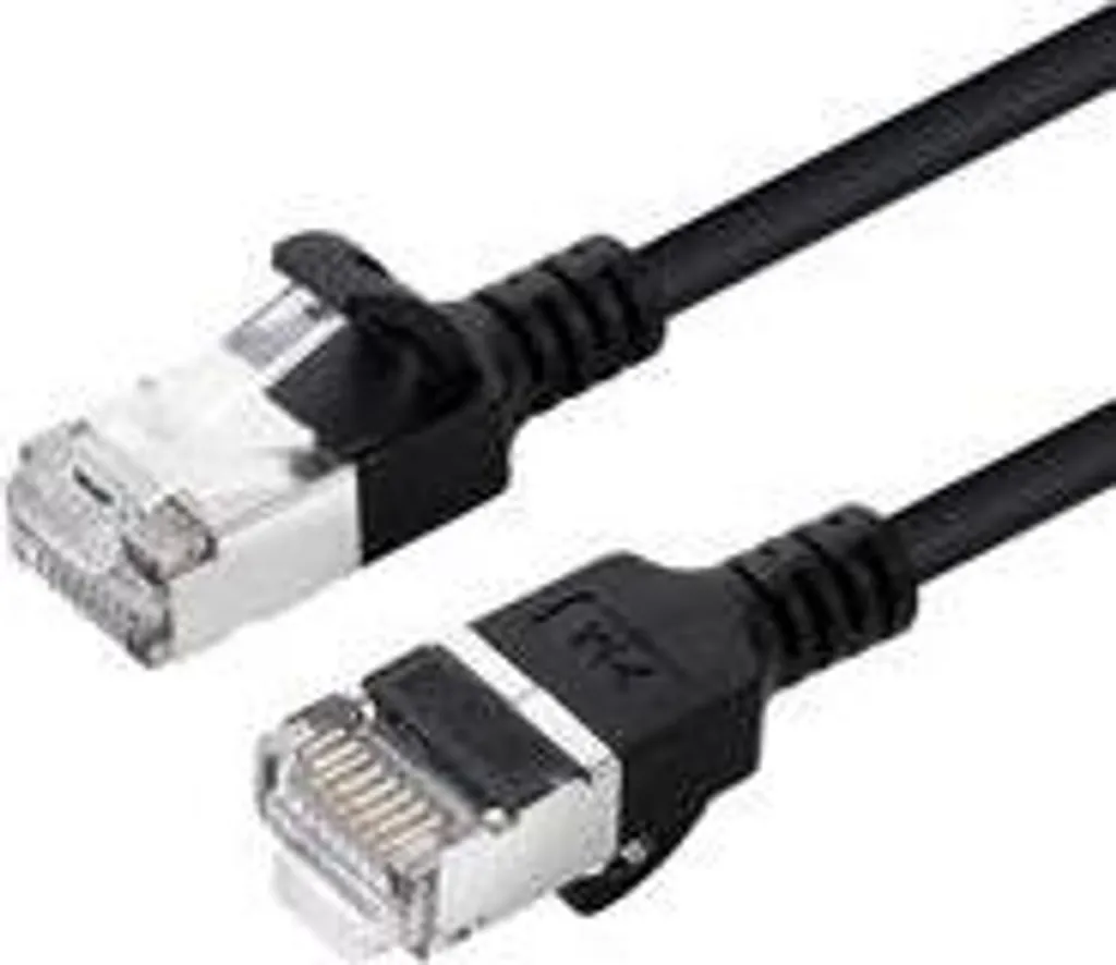 Cavo Patch Cat6a Microconnect V-FTP6A10S-SLIM 10m LSZH Nero