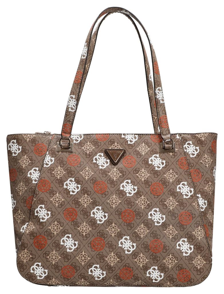 Guess Eliette Logo Tote - Shopper (latte logo/ginger) Produktbild 