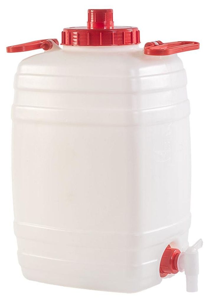 Barel voor water, model DEMETRA, stapelbaar, 25 liter Productafbeelding 