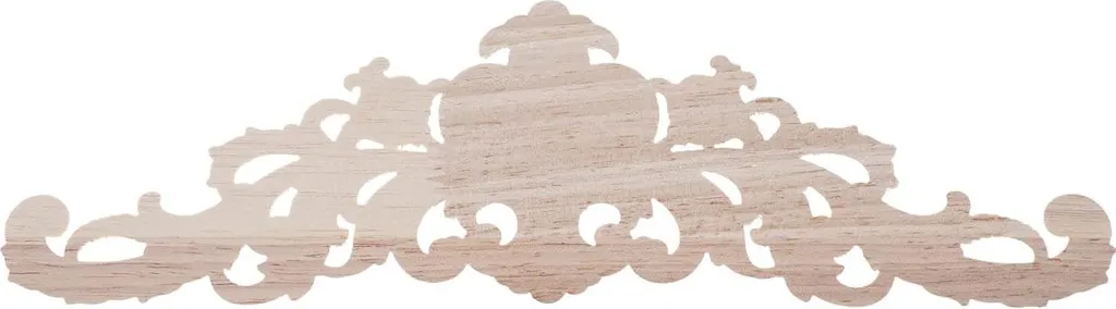 Ornements bois pour masquer défauts meubles - 2 appliques à fixer soi