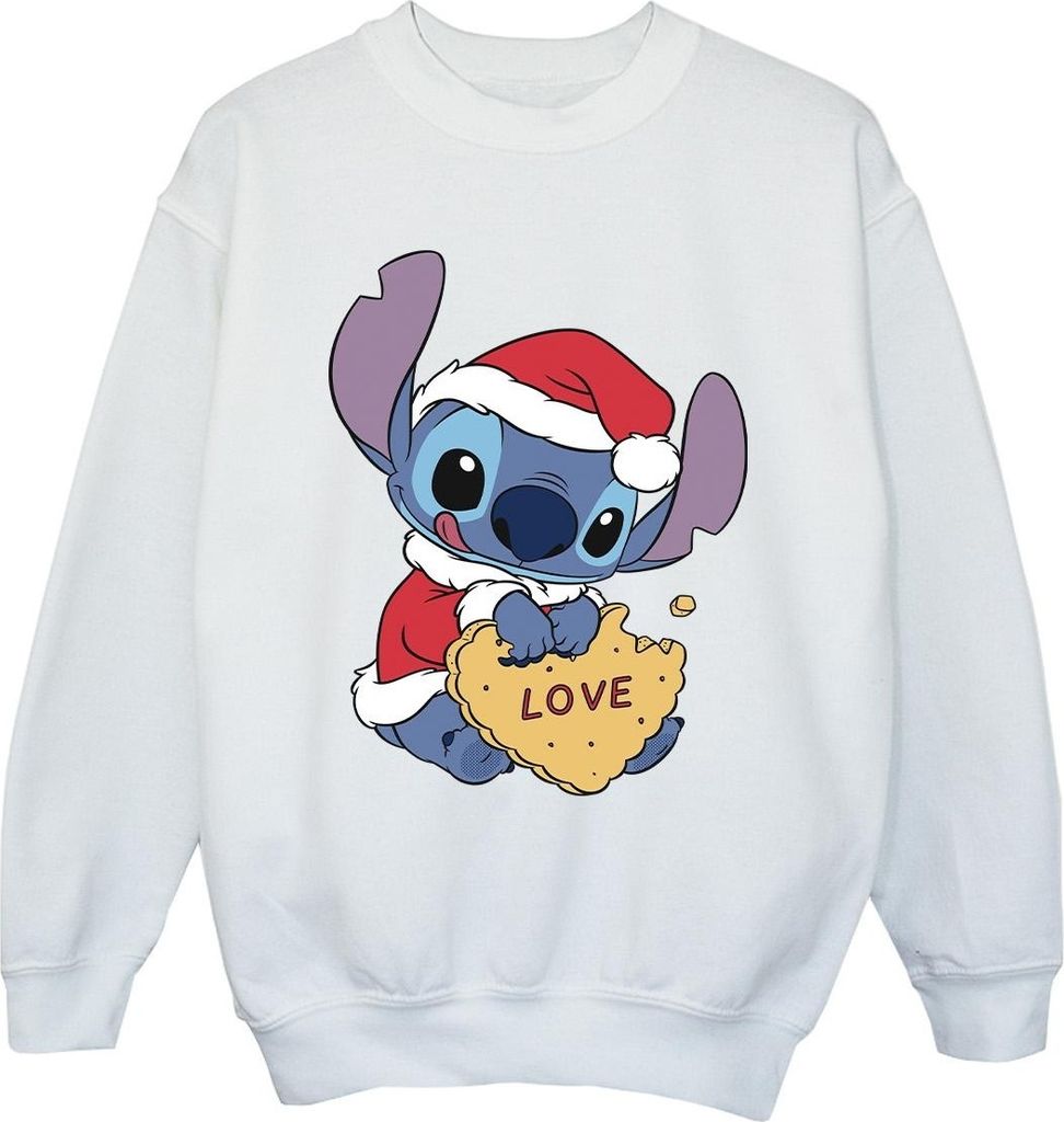 Disney - Sweatshirt für Mädchen BI22406 (116) (Weiß)