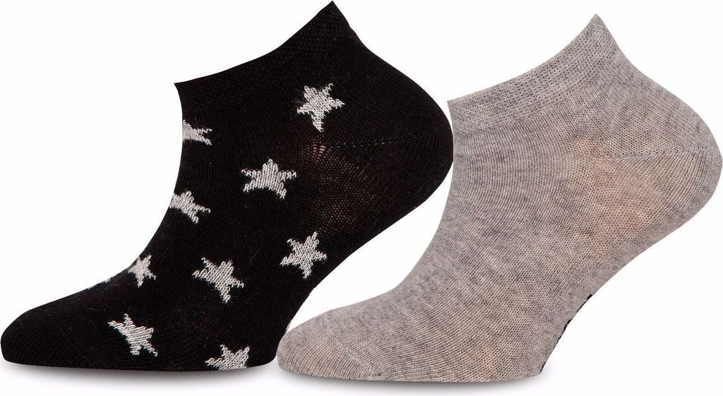 Ewers - Mädchen Sneakersocken 2er-Pack * Sterne * Produktbild 