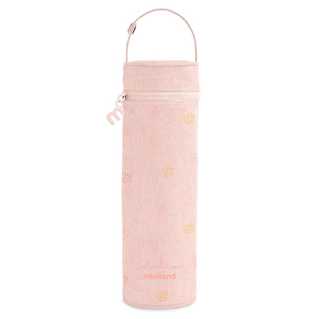Miniland Dolce Thermobehälter für Flasche, 500 ml, rosa