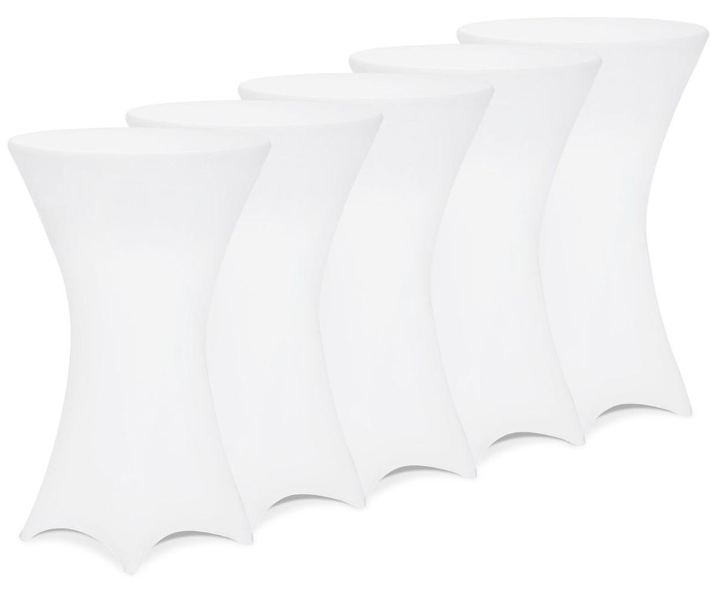 Deuba Set da 5 Rivestimenti Elastici per Tavoli Bar Ø 60-65 Immagine del prodotto 