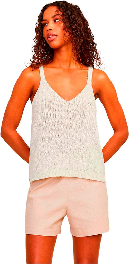 Jack & Jones Veda Jjxx ärmelloses T-shirt Beige XS Frau Beige XS