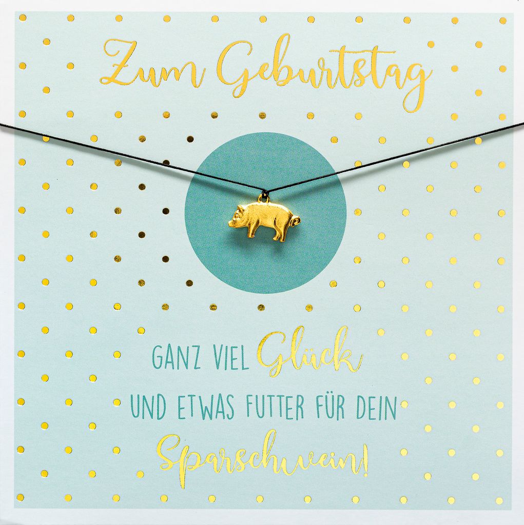 Little Things Card Glückwunschkarte im Format 15 x 15 cm mit Briefums