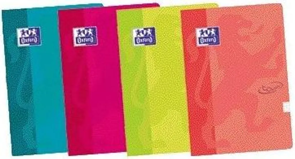Cahier de notes A4 Oxford Touch 72 pages Seyès 80g en pack de 10 unités