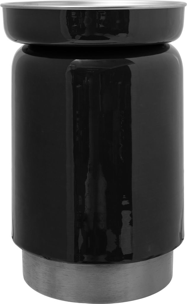 Beistelltisch Esmeralda Deco 150 Anthrazit / Silber Produktbild 