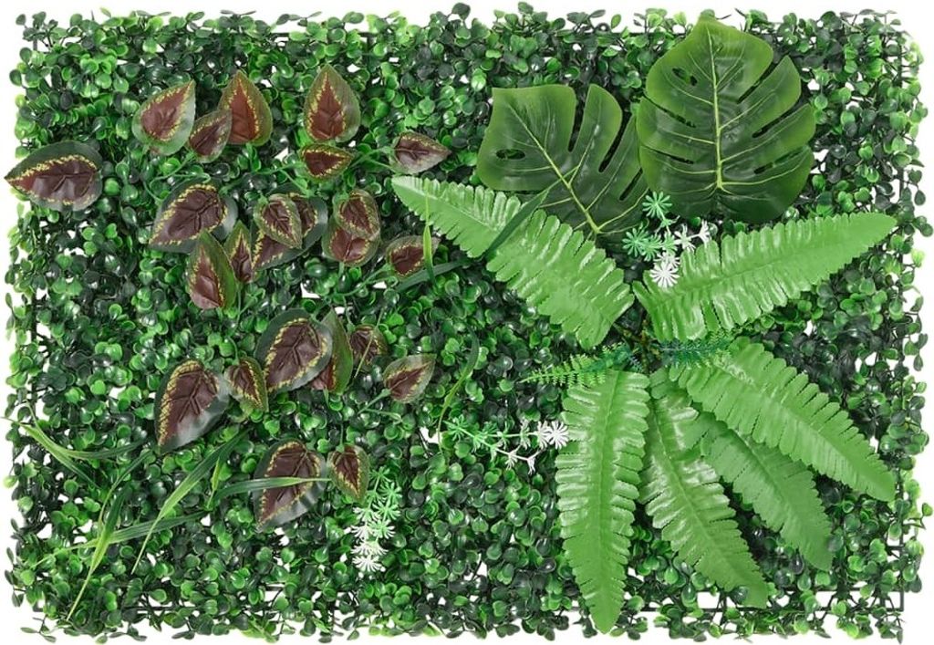 vidaXL Sichtschutz aus Kunstpflanzen 24 Stk. Grün 40x60 cm Produktbild 