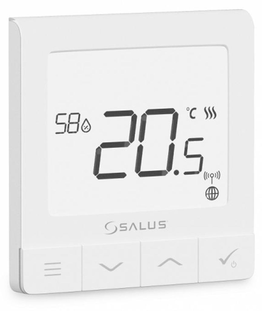 Salus QUANTUM, ultradunne ruimtethermostaat, inbouwmodel, Productafbeelding 